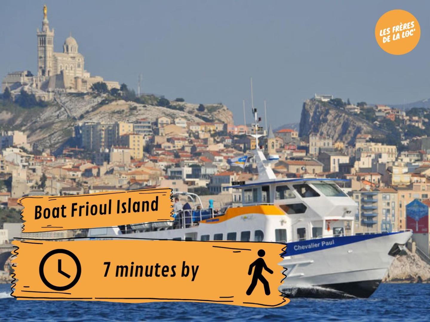 Duplex Vieux Port - Hyper Central & Climatisation - Les Freres De La Loc' Marsilya Dış mekan fotoğraf